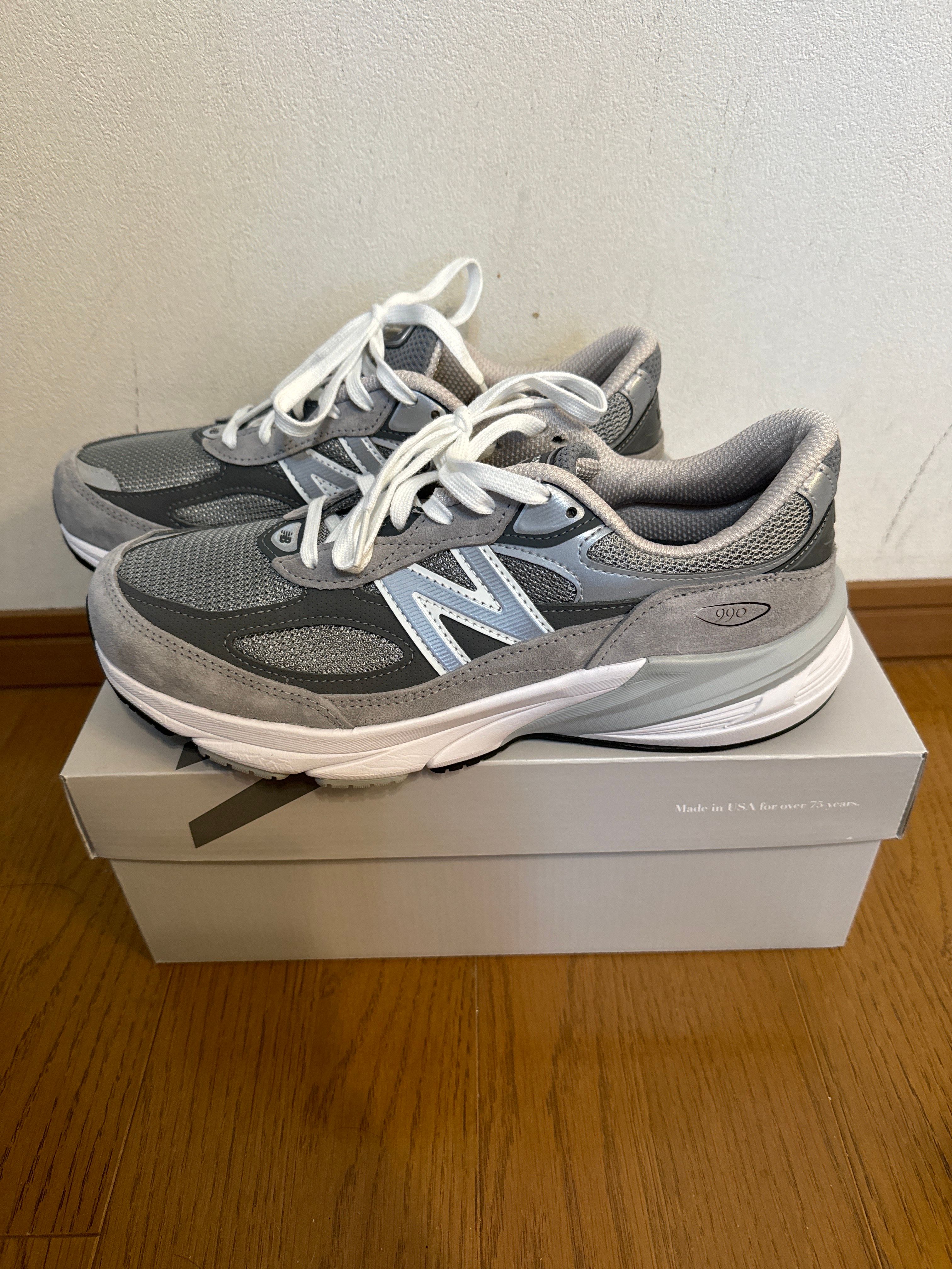 New Balance 990V6 "Gray" (Heel Logo NB)