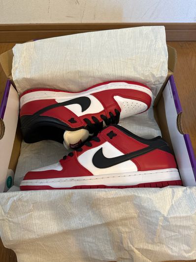 Nike SB Dunk Low Pro "J-Pack Chicago/Varsity Red and White"