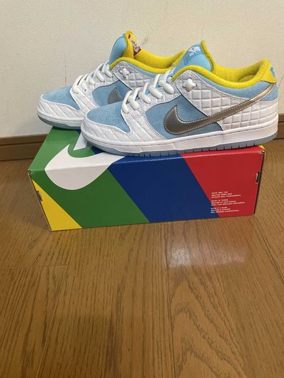 FTC × Nike SB Dunk Low "White/Blue"