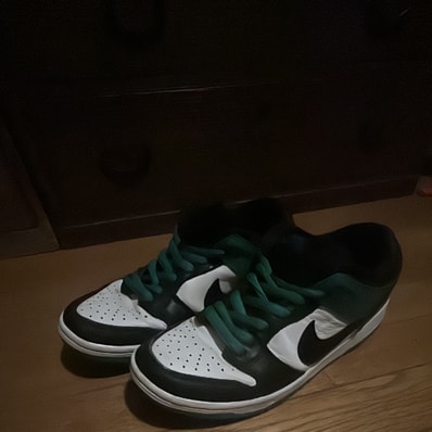 Nike SB Dunk Low Pro "Black and Classic Green"