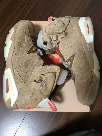 Travis Scott × Nike Air Jordan 6 "British Khaki"