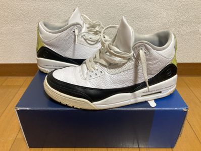Fragment × Nike Air Jordan 3 "White/Black"