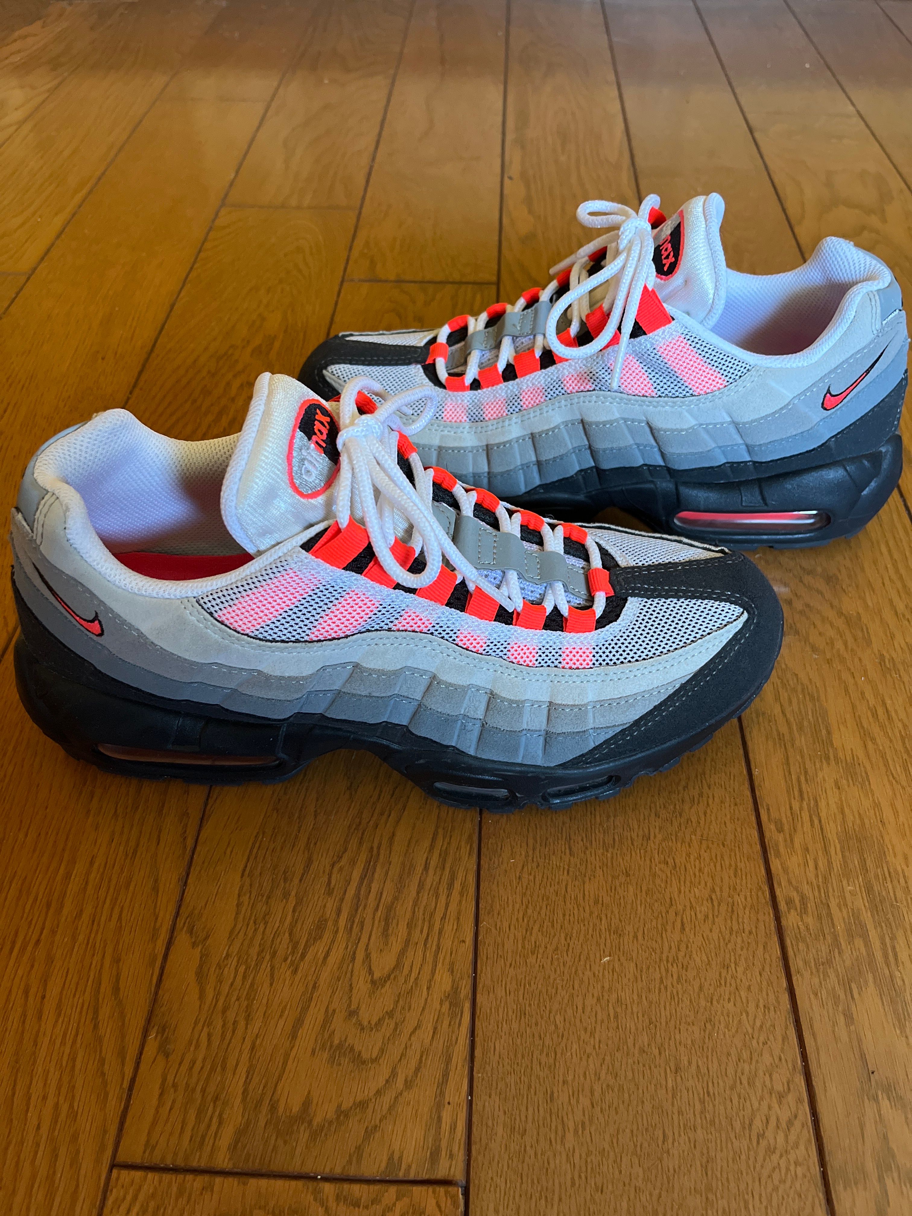 Nike Air Max 95 "White/Solar Red"