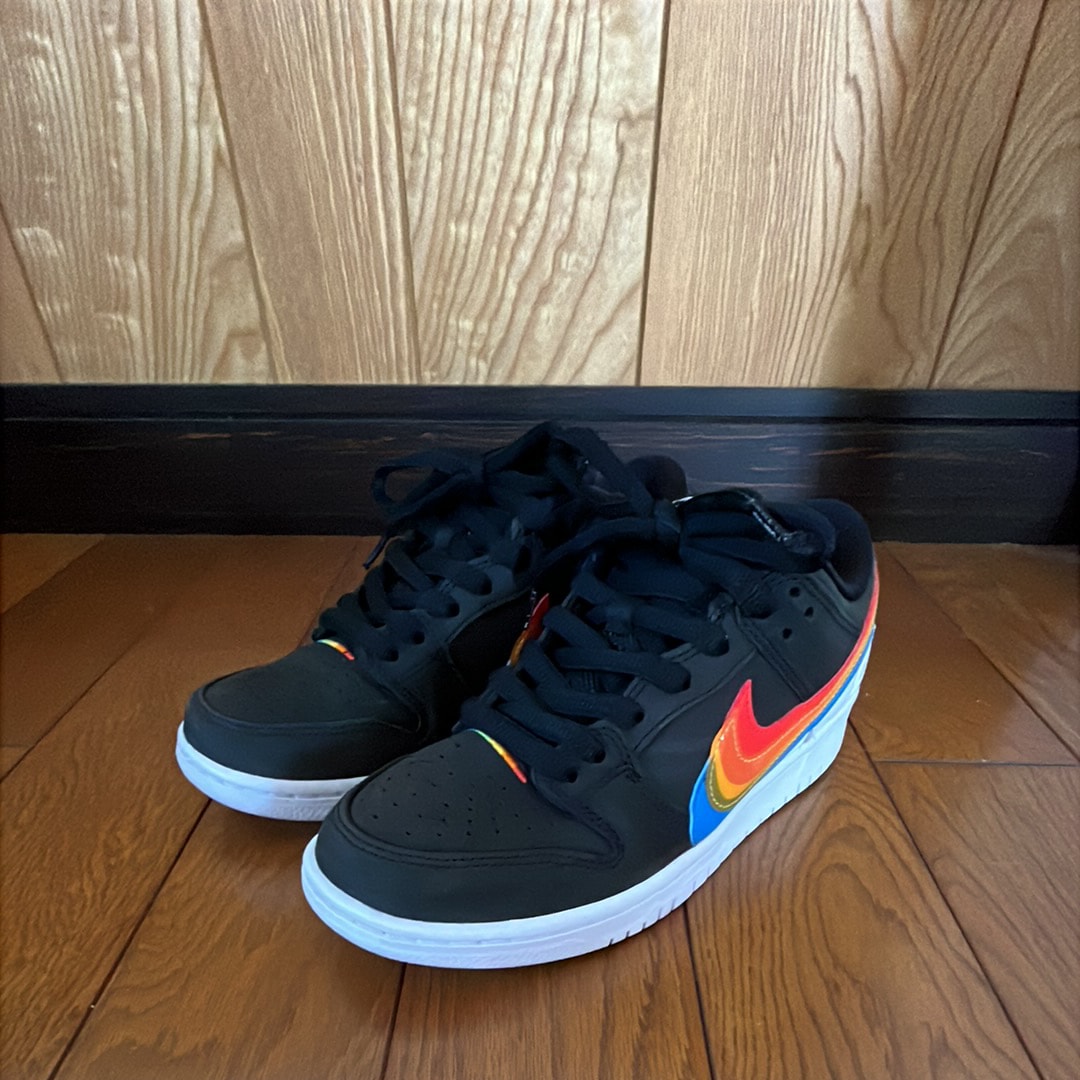 Polaroid × Nike SB Dunk Low Pro QS "Black/White"