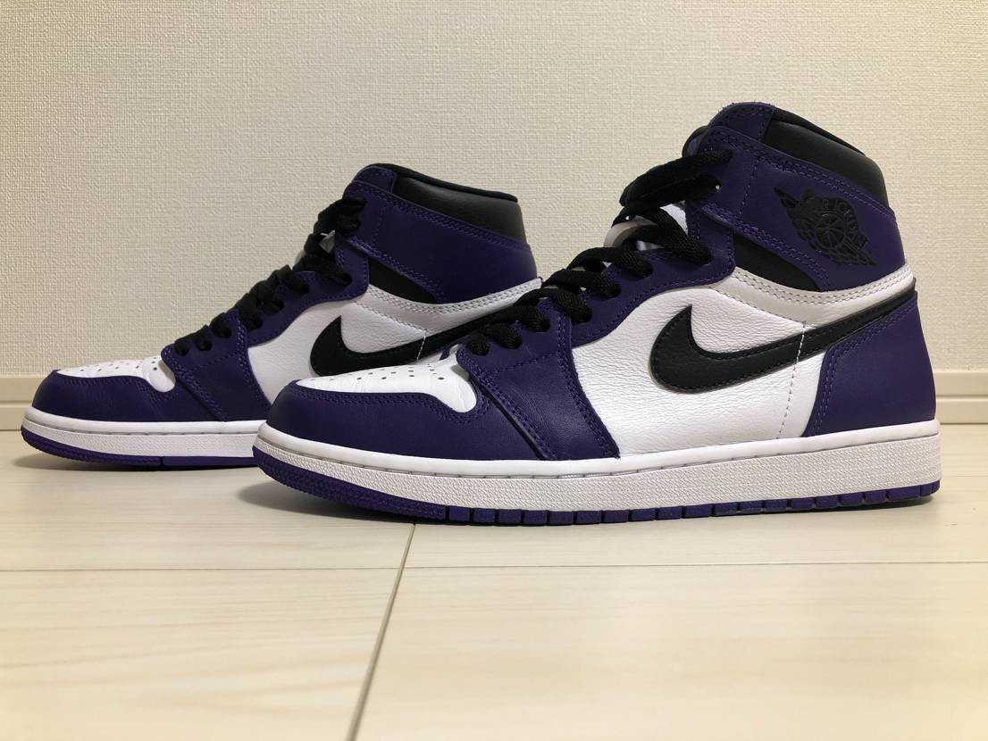 Nike Air Jordan 1 Retro High OG "Court Purple White/Black" (2020)   