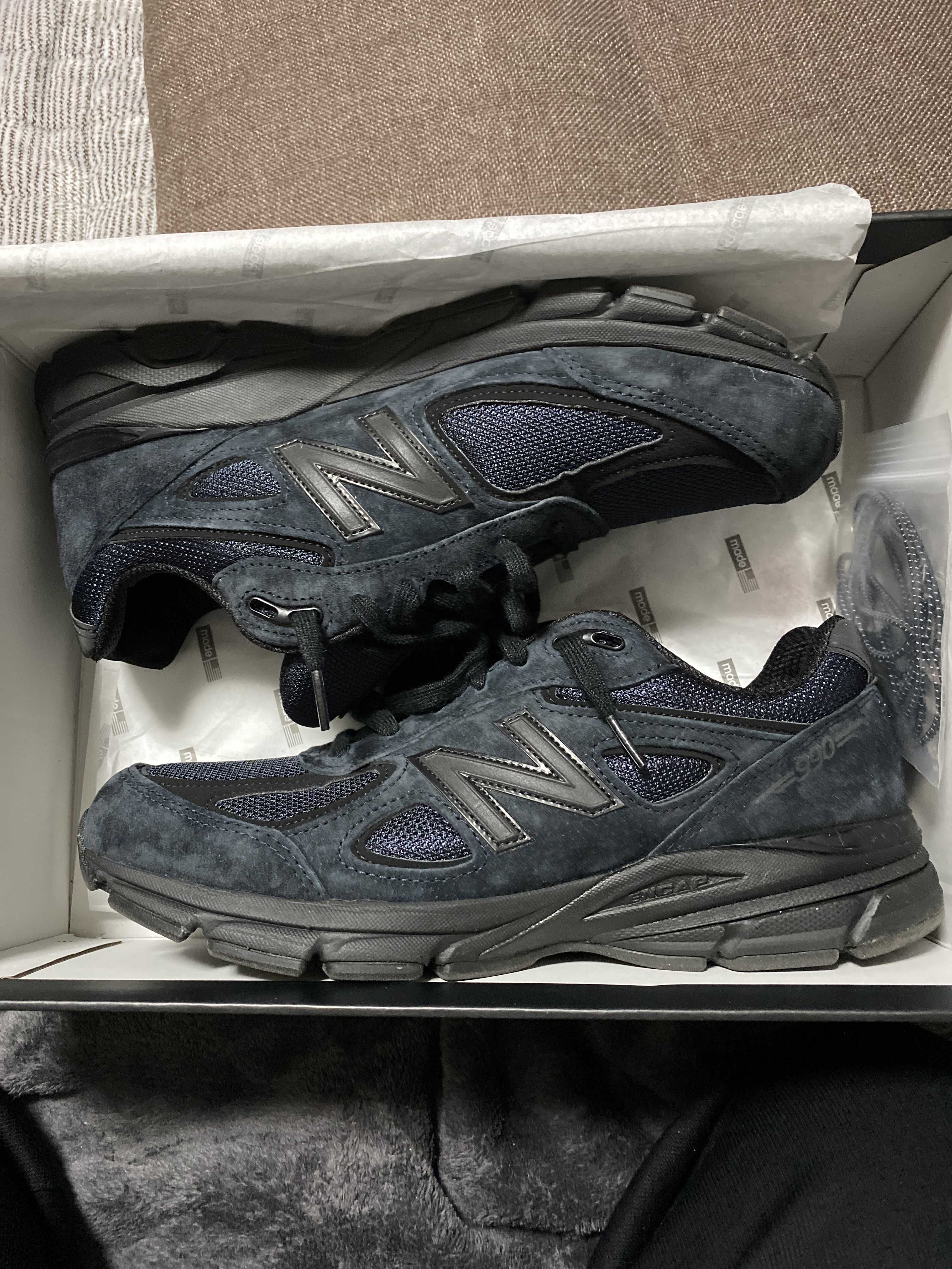JJJJound × New Balance 990V4 "Navy"