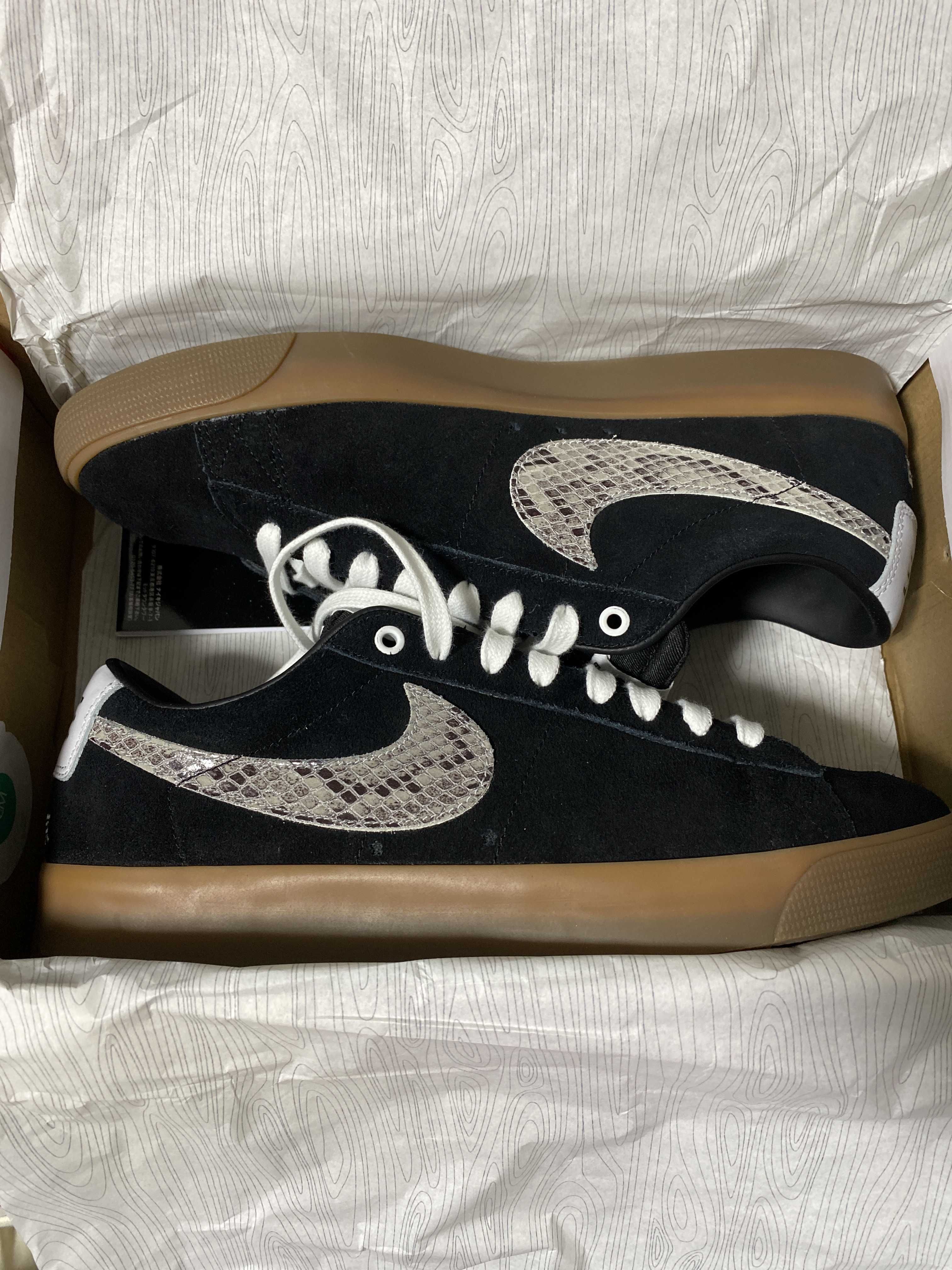 Wacko Maria × Nike SB Blazer Low "Black"