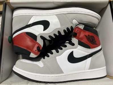 Nike Air Jordan 1 High OG "White/Black/Light Smoke Grey"
