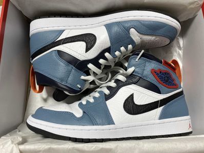 FACETASM × Nike Air Jordan 1 Mid "White/Navy"