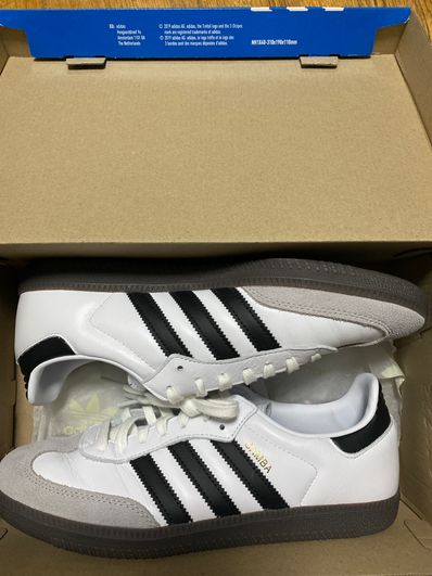 adidas Samba OG "Cloud White/Core Black/Clear Granite"