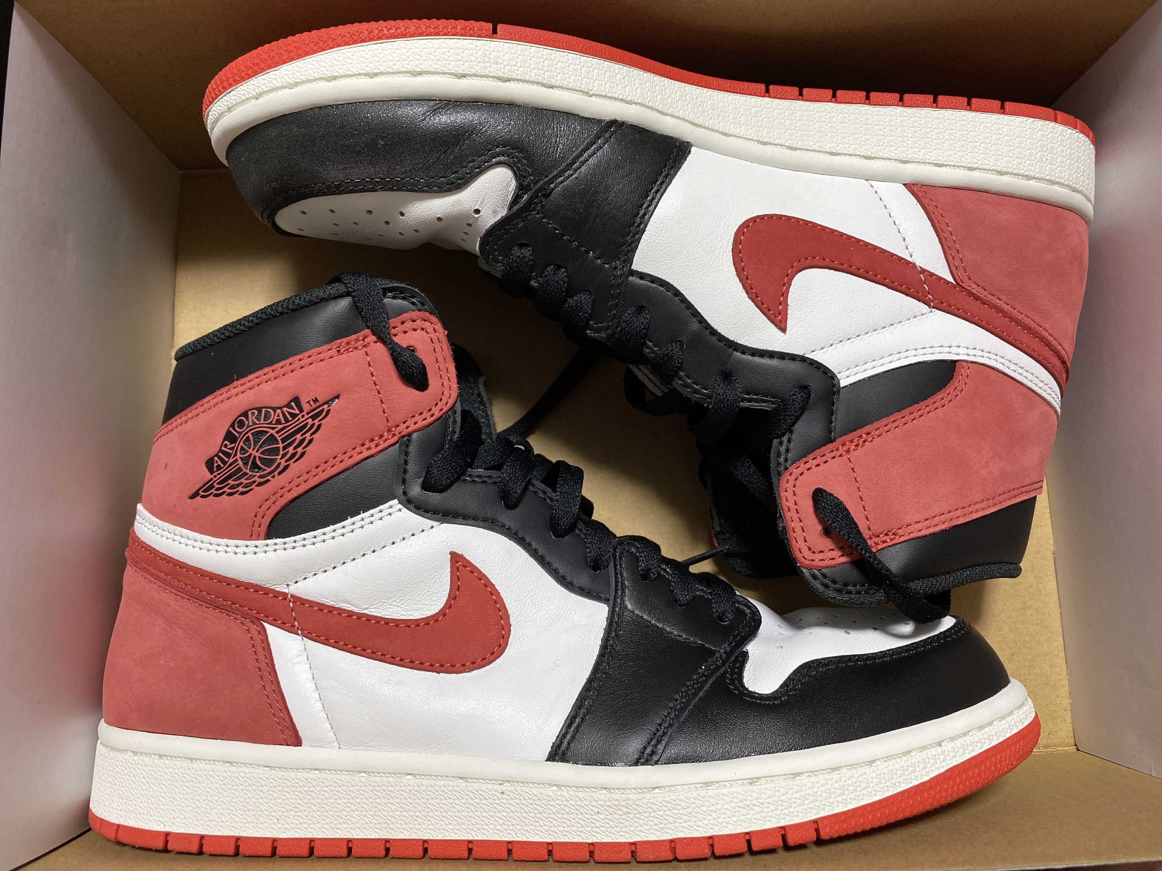 NIKE AIR JORDAN 1 RETRO HIGH "TRACK RED"