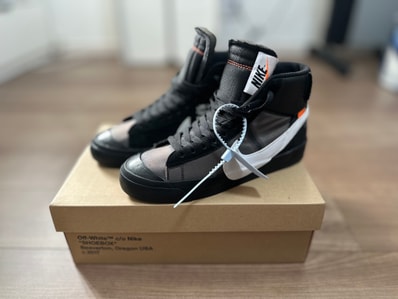 Off-White × Nike Blazer Studio Mid "Grim Reaper"
