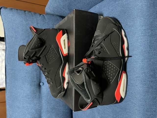 Nike Air Jordan 6 Retro OG "Black/Infrared"