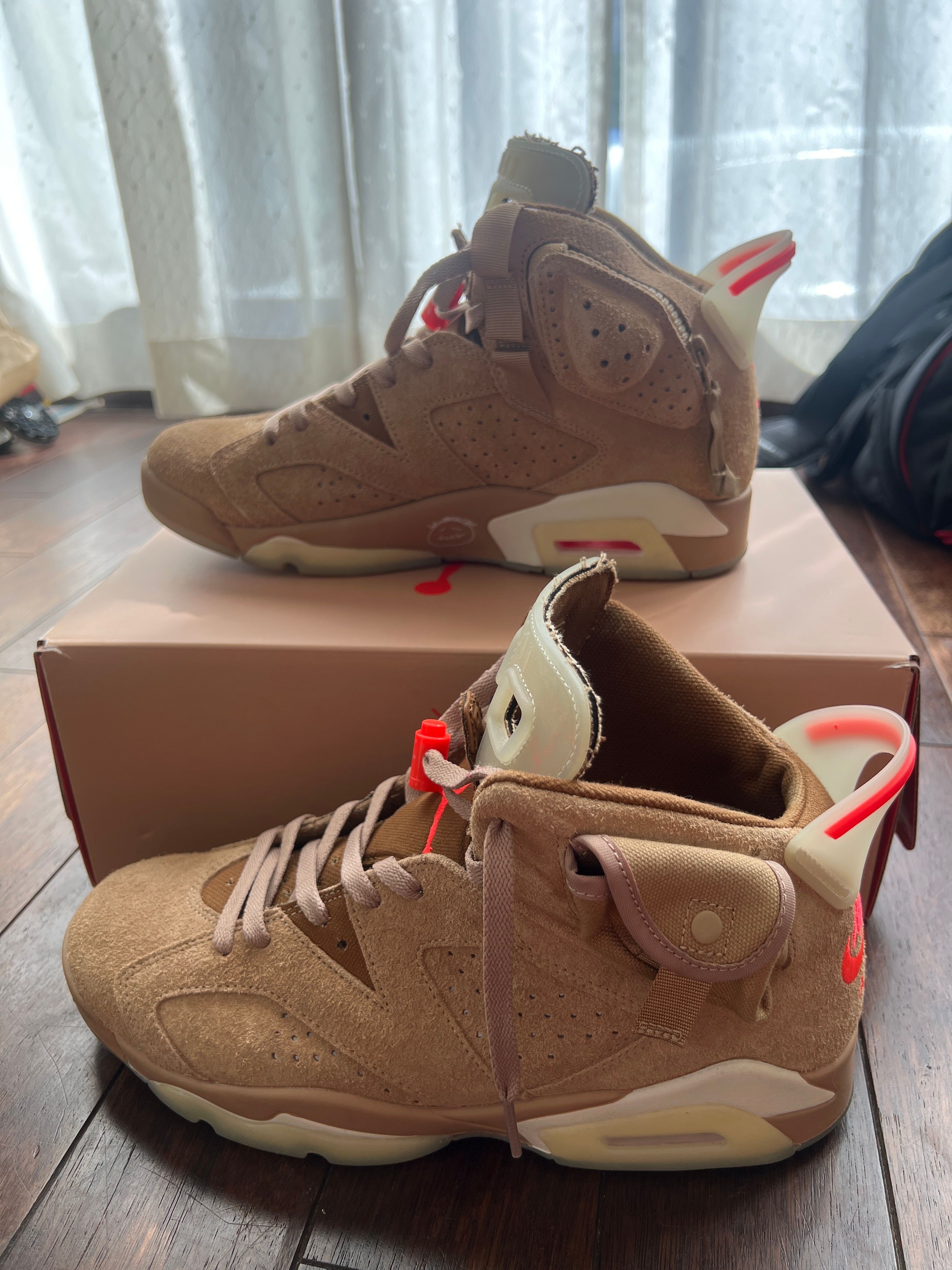 Travis Scott × Nike Air Jordan 6 "British Khaki"