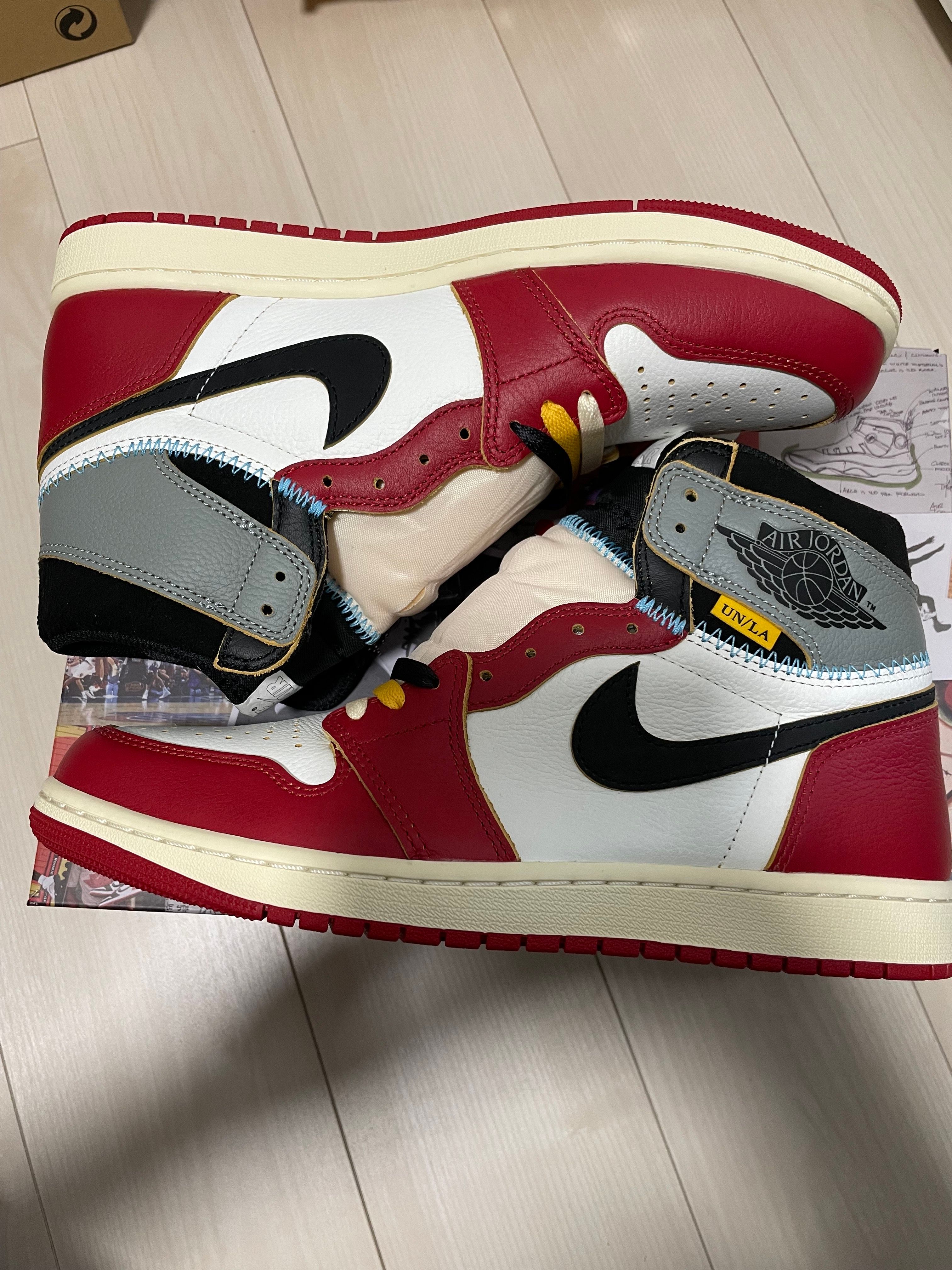 UNION × Nike Air Jordan 1 Retro High OG "Chicago/Shadow"