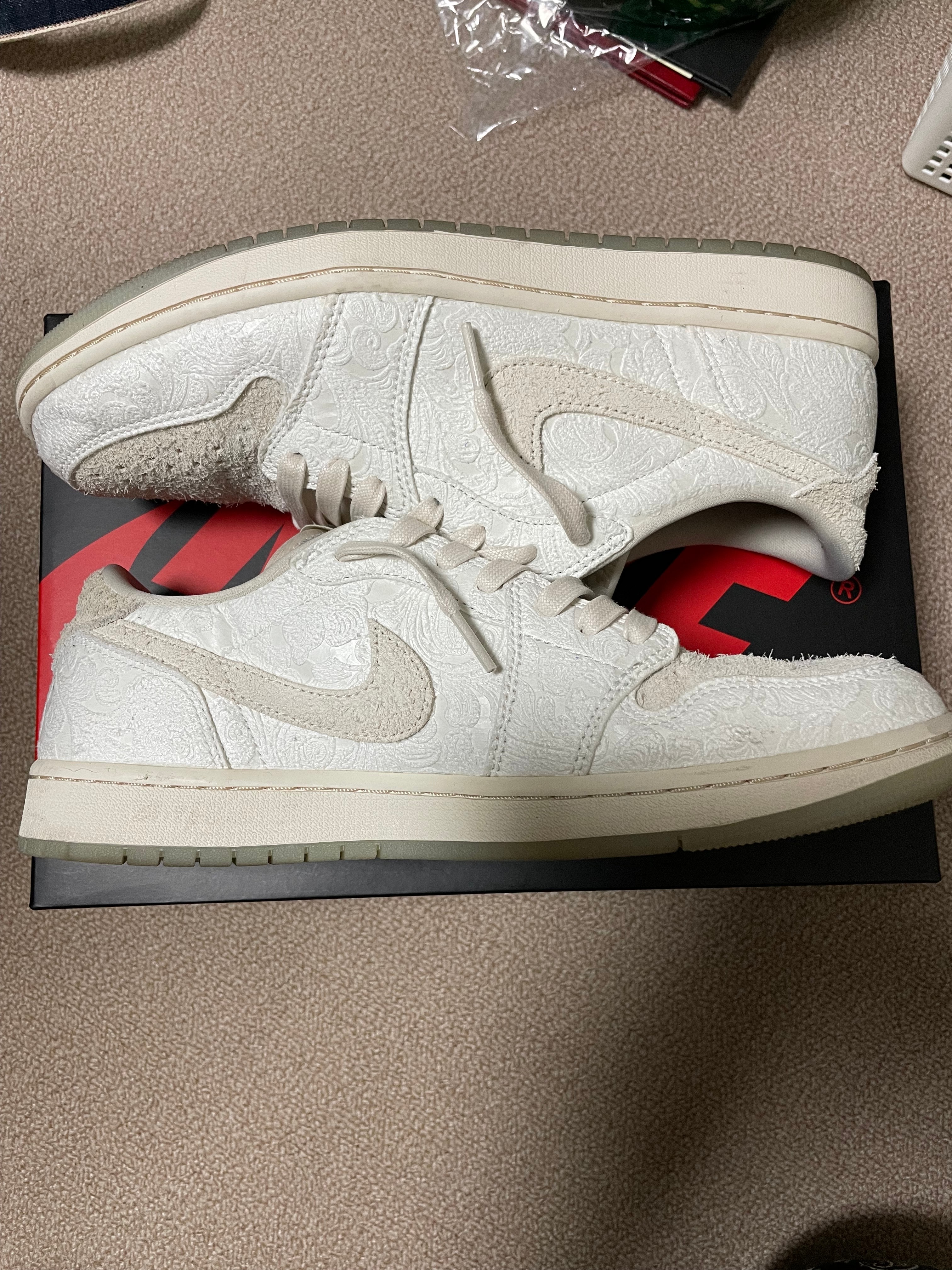 Chris Paul × Nike Air Jordan 1 Low OG "Light Cream and Sail"