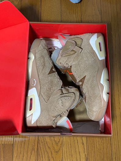 Travis Scott × Nike Air Jordan 6 "British Khaki"