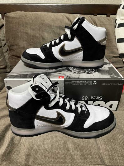 SLAM JAM x NIKE DUNK HIGH "WHITE/CLEAR BLACK"