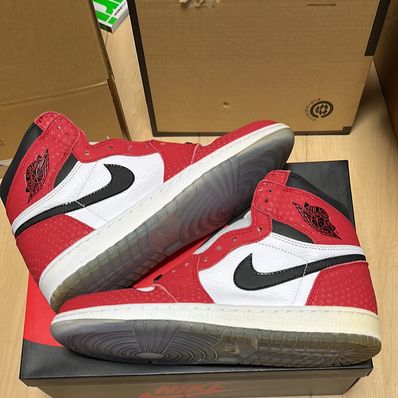 Spiderman × Nike Air Jordan 1 Origin Story "Gym Red/White/Photo Blue/Black"