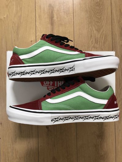 Supreme × Vans Old Skool "Green"