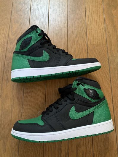 Nike Air Jordan 1 Retro High OG "Black/Pine Green" (2020)