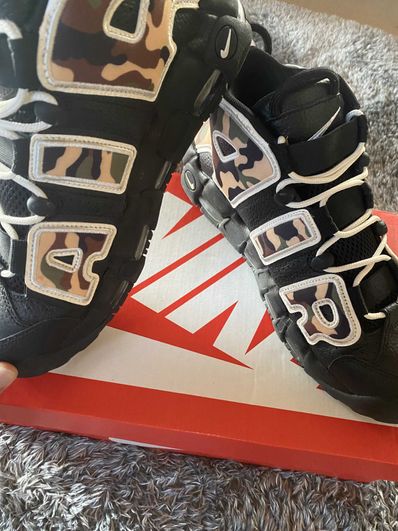 NIKE AIR MORE UPTEMPO "BLACK CAMO"