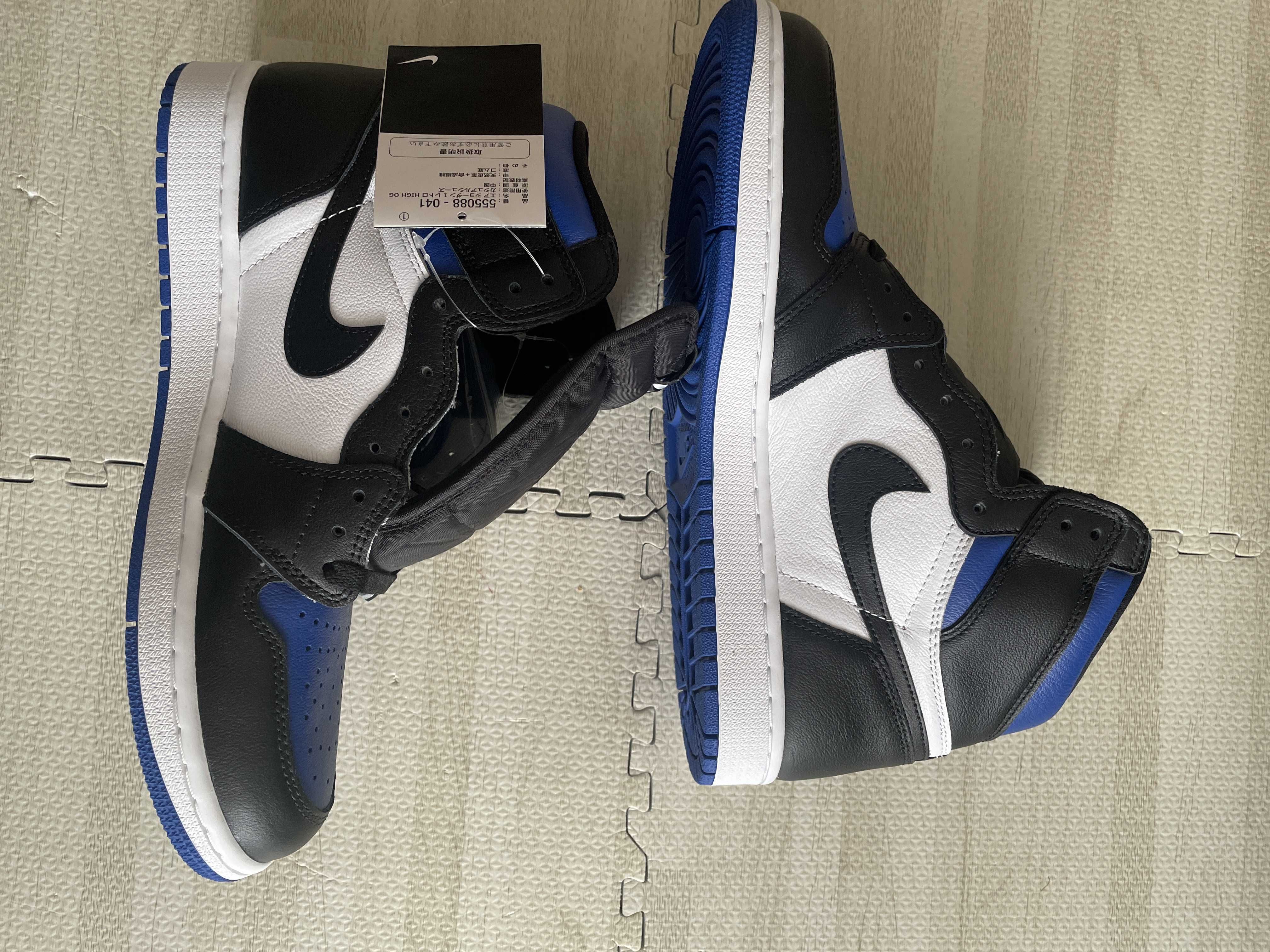 Nike Air Jordan 1 Retro High OG "Royal Toe"(2020)