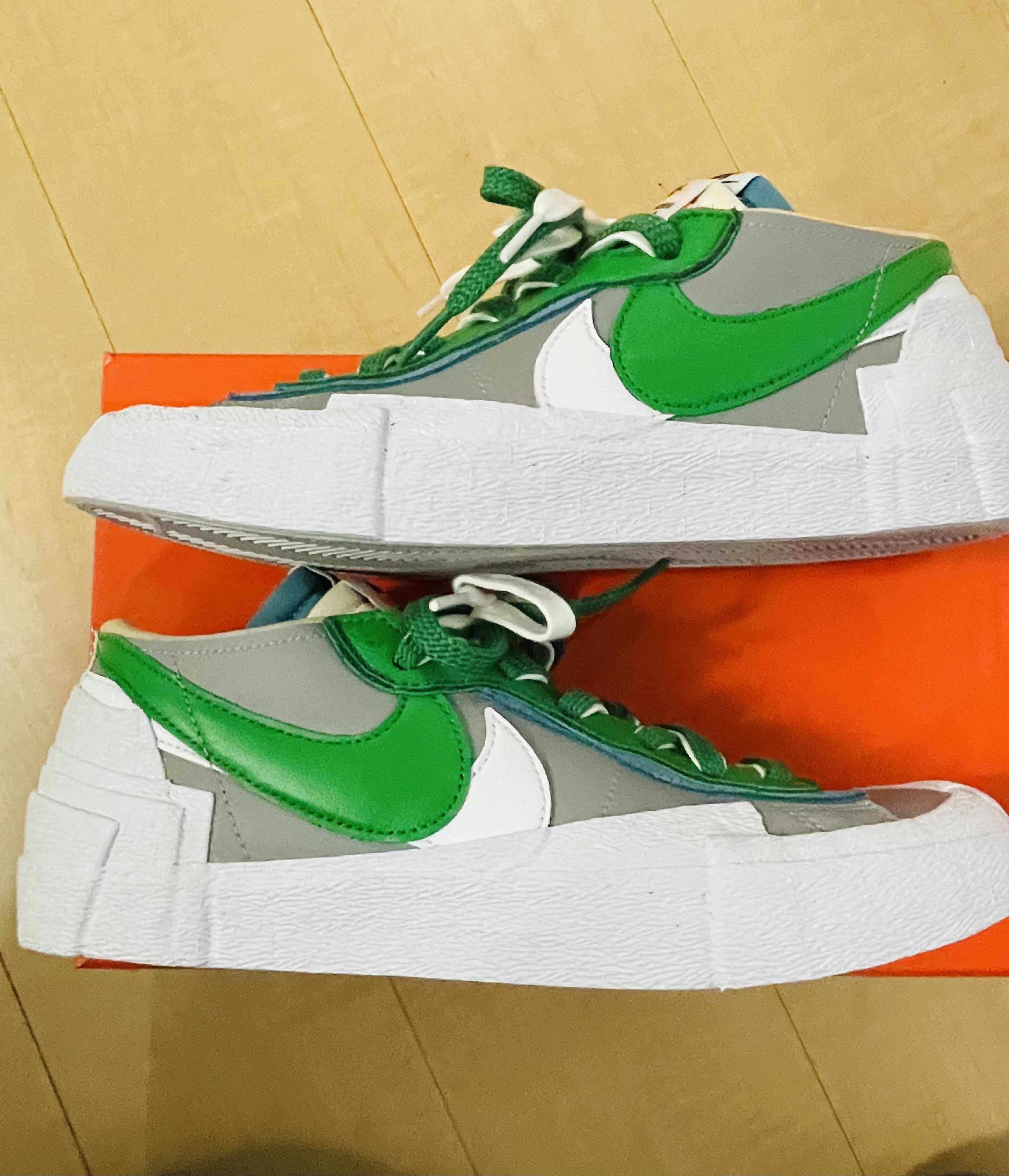 sacai × Nike Blazer Low "Classic Green"