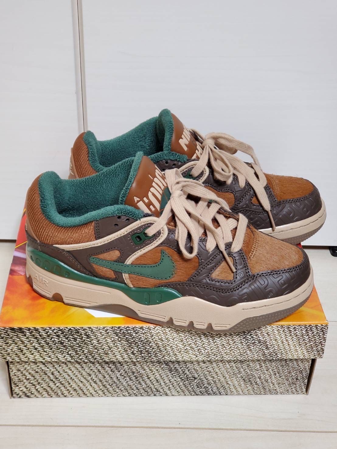 NIGO® × Nike Air Force 3 Low SP "Baroque Brown and Pecan" (Heel Logo "NIGO")