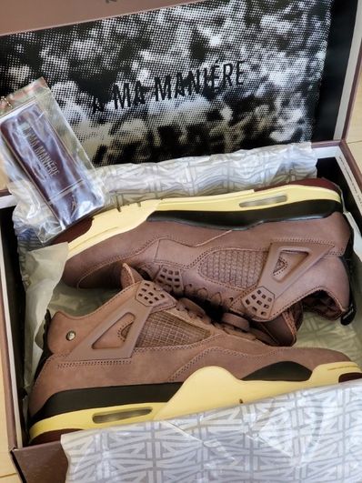 A Ma Maniere × Nike Air Jordan 4 "Violet Ore"