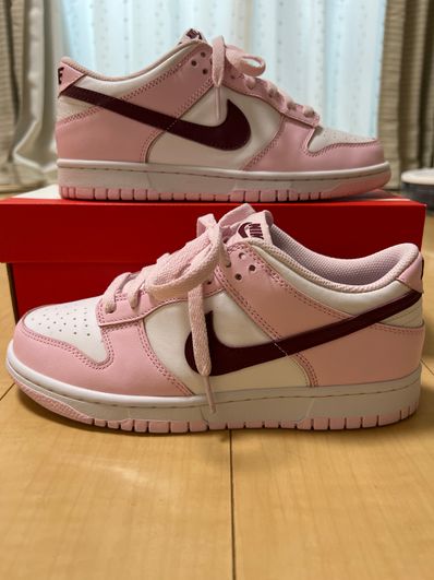NIKE GS DUNK LOW "TULIP PINK"
