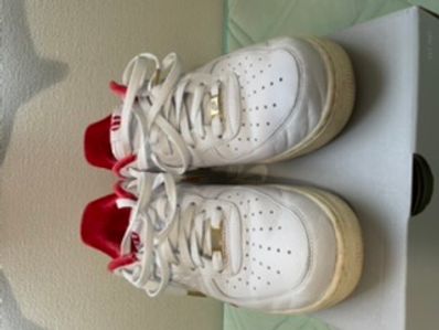 KITH × Nike Air Force 1 Low "White/Red"