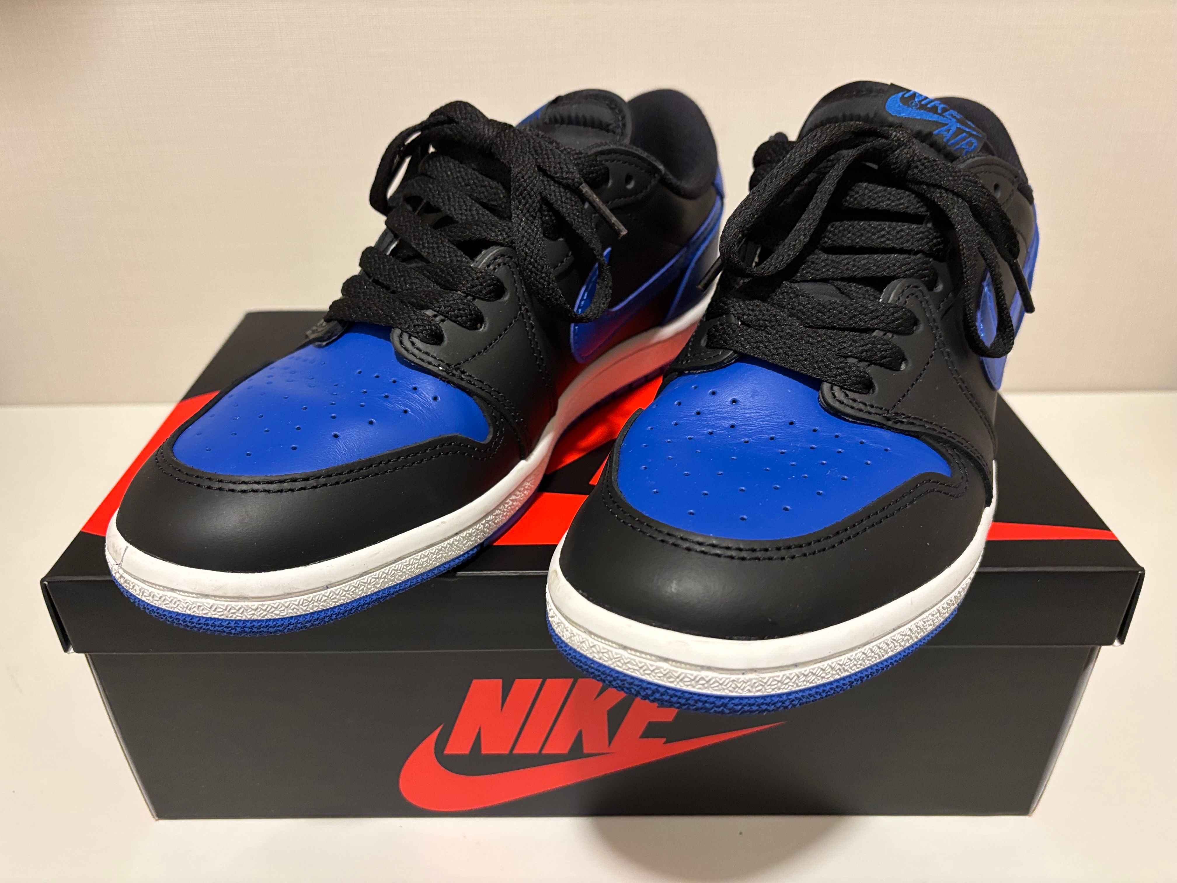 Nike Air Jordan 1 Low '85 "Black and Royal Blue"