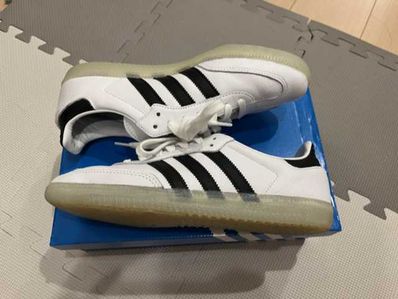 Jason Dill × adidas Skateboarding Samba "White/Core Black & Gold"