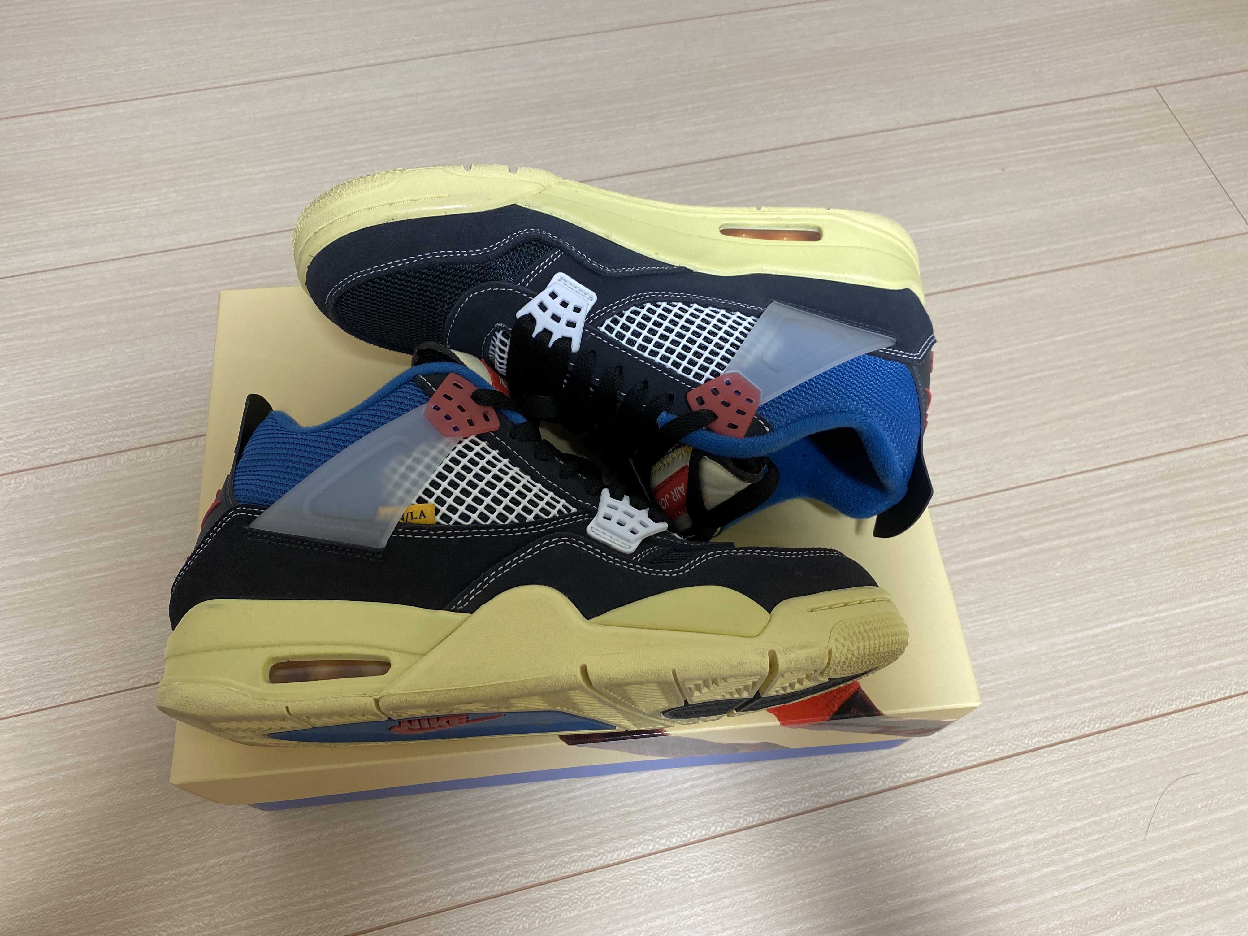UNION × NIKE AIR JORDAN 4 "OFF NOIR"