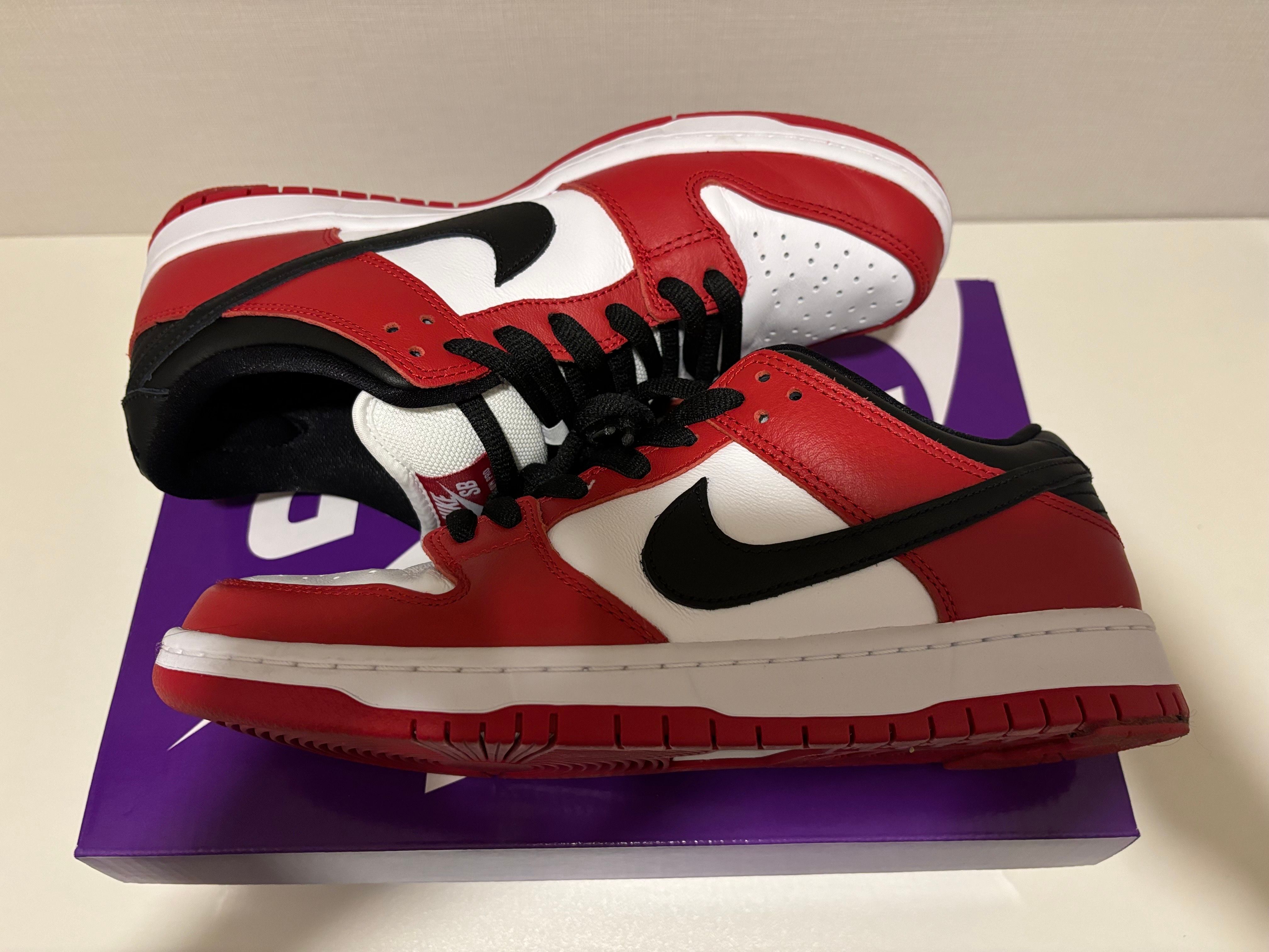 Nike SB Dunk Low Pro "J-Pack Chicago/Varsity Red and White"