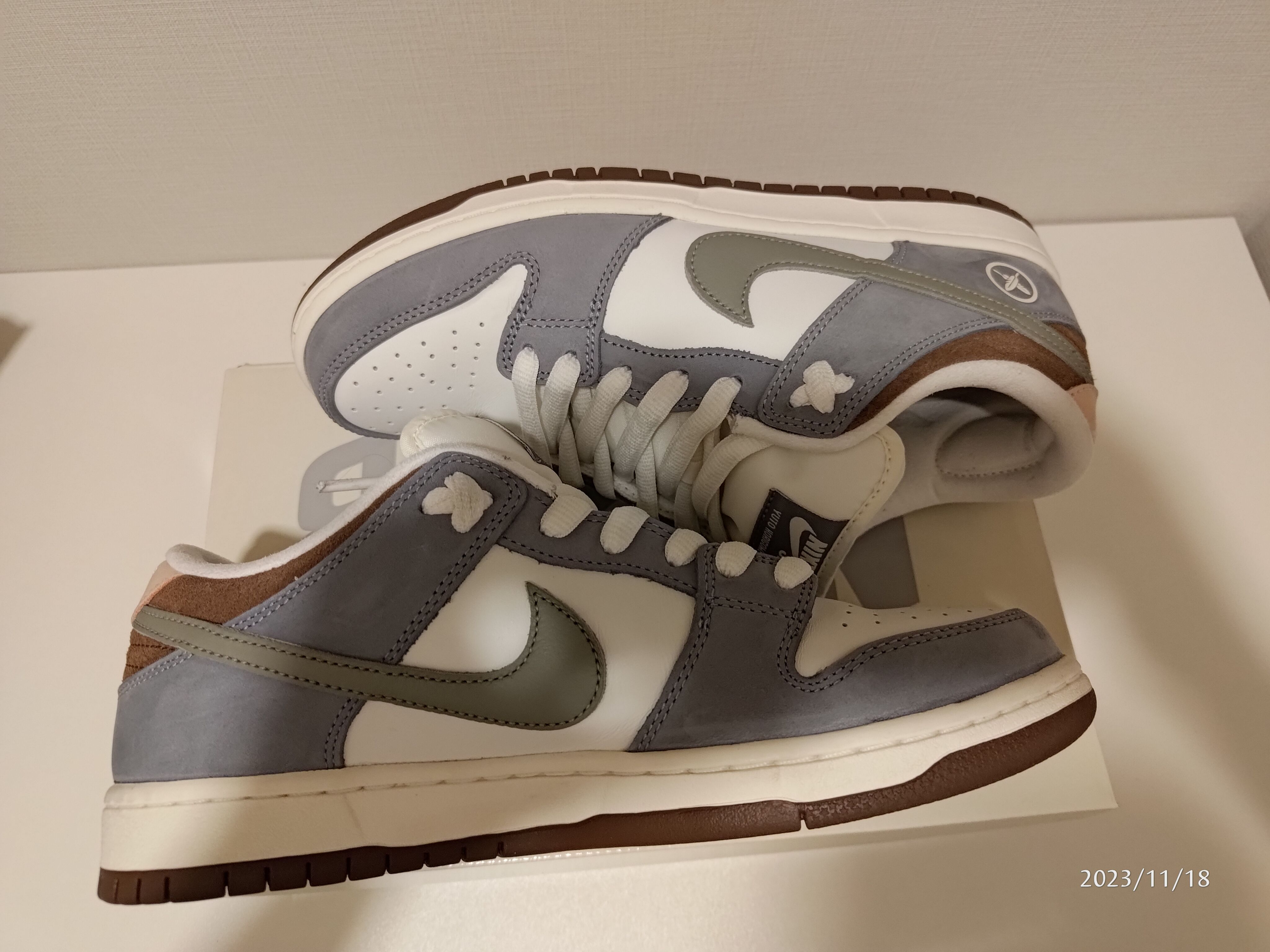 堀米 雄斗(Yuto Horigome) × Nike SB Dunk Low Pro QS "Wolf Grey"