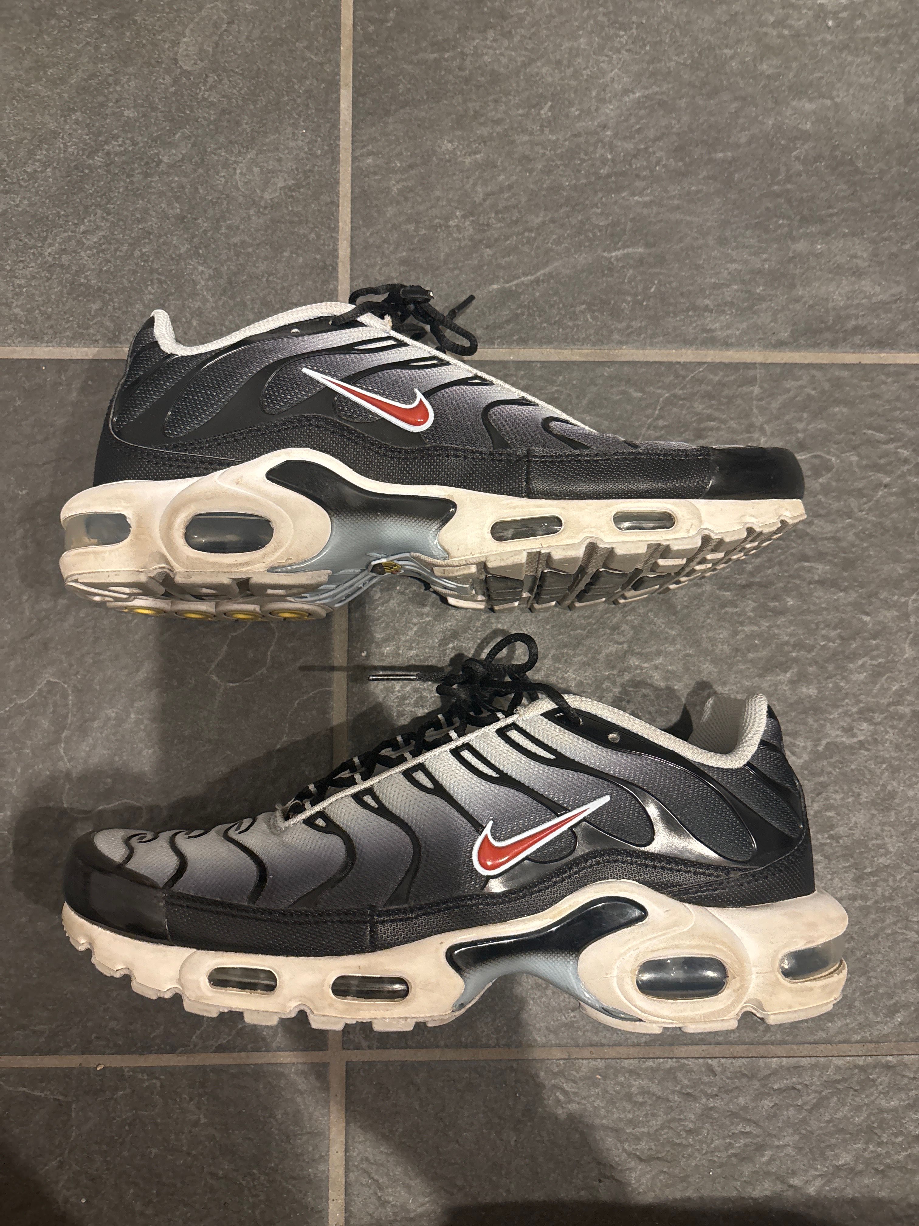 Nike Air Max Plus "Black/Rugged Orange/Blue Tint/Iron Grey"