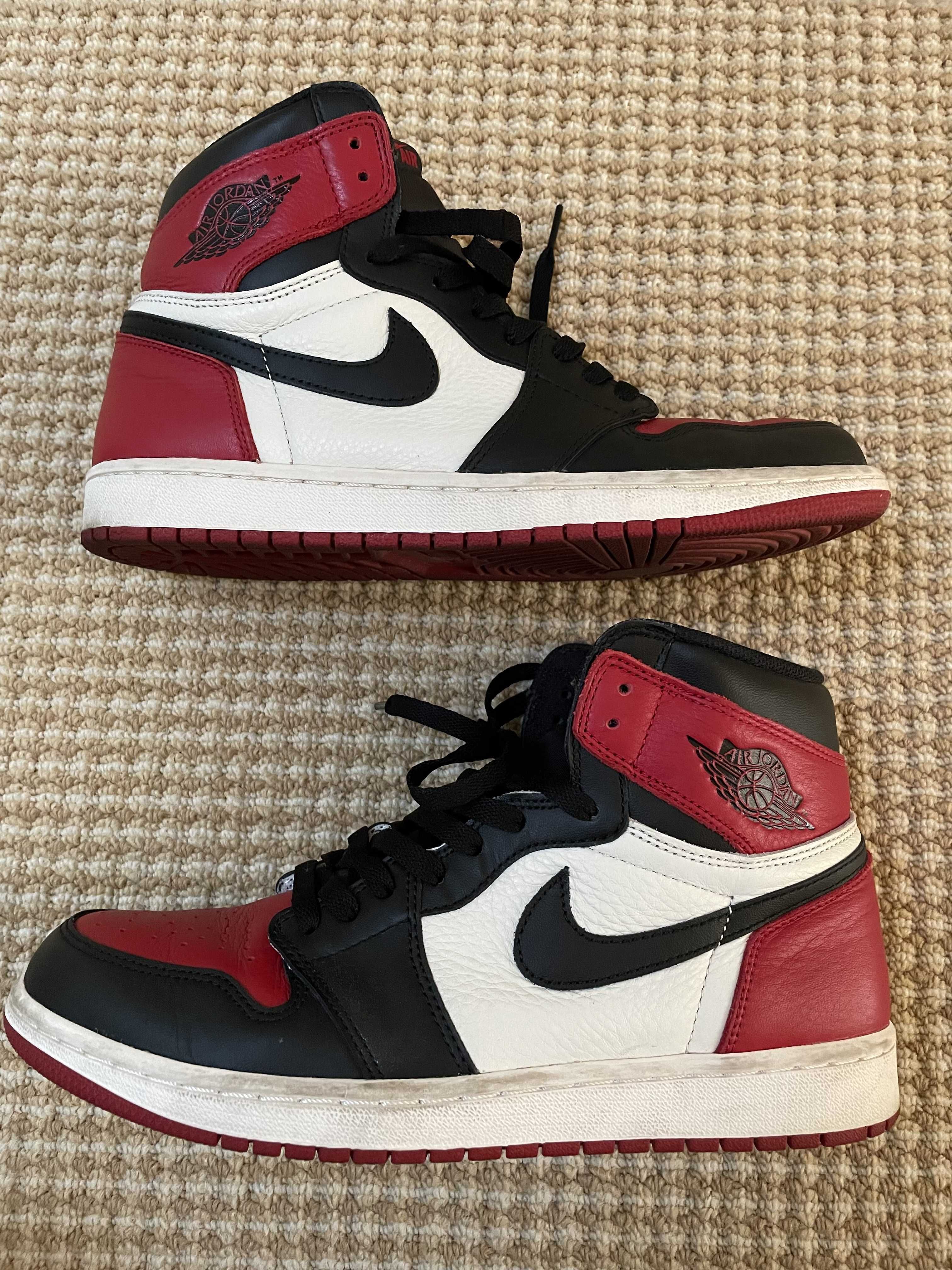 Nike Air Jordan 1 Retro High OG "Bred Toe"