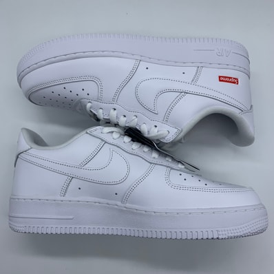 Supreme × Nike Air Force 1 Low "White"