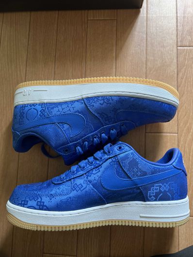 CLOT × Nike Air Force 1 Low "Blue"