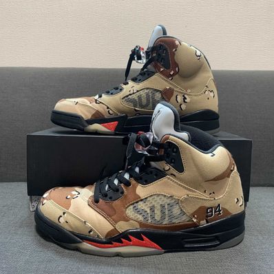 Supreme × Nike Air Jordan 5 Retro "Desert Camo"