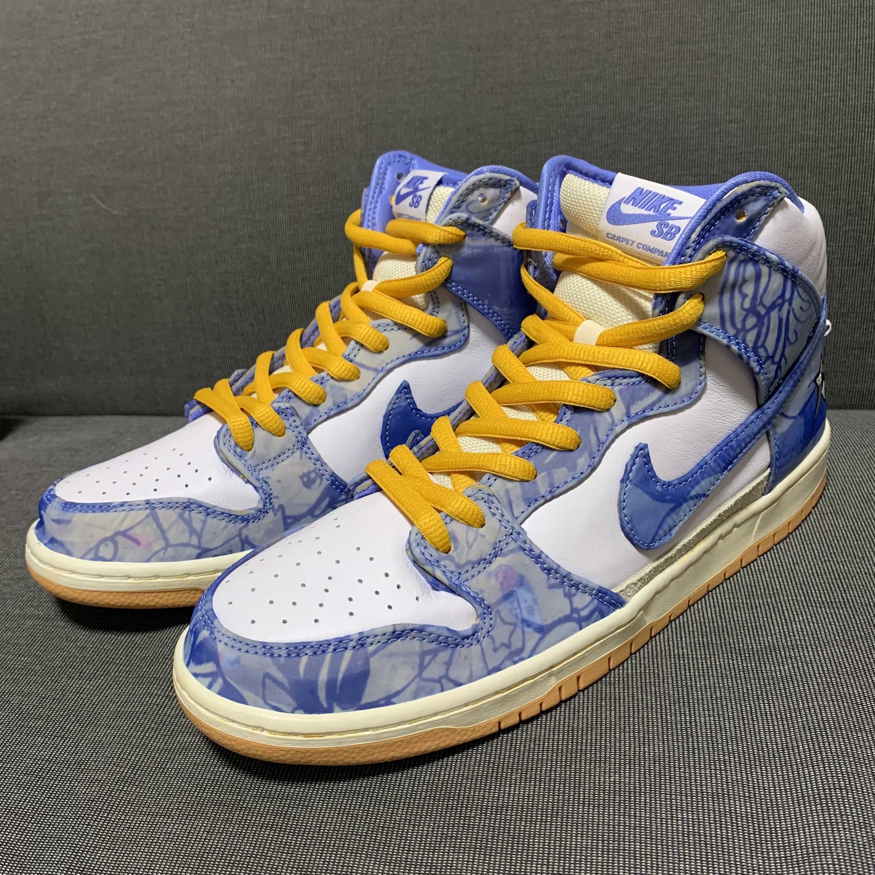 Carpet Company × Nike SB Dunk High "Royal Pulse"