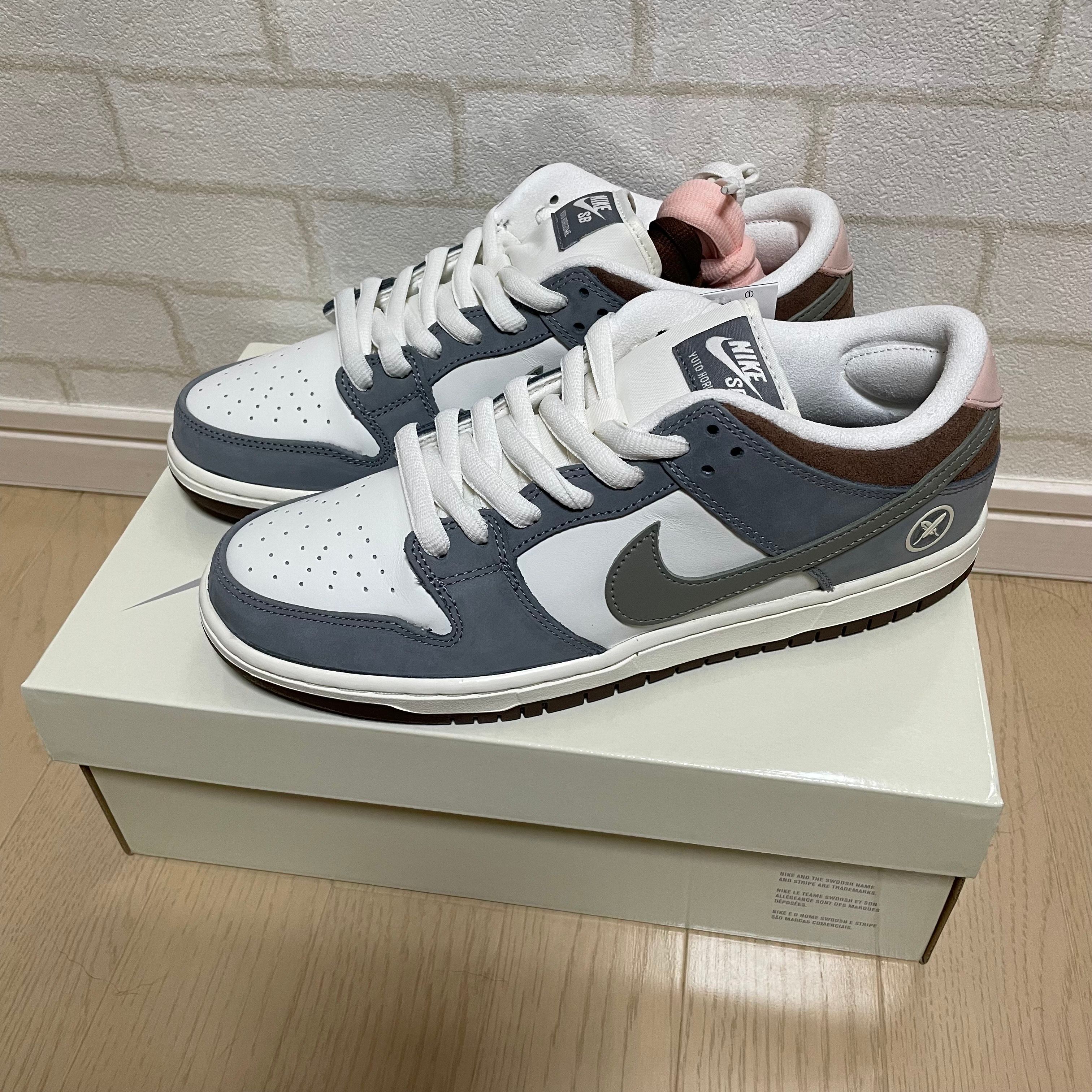 堀米 雄斗(Yuto Horigome) × Nike SB Dunk Low Pro QS "Wolf Grey"