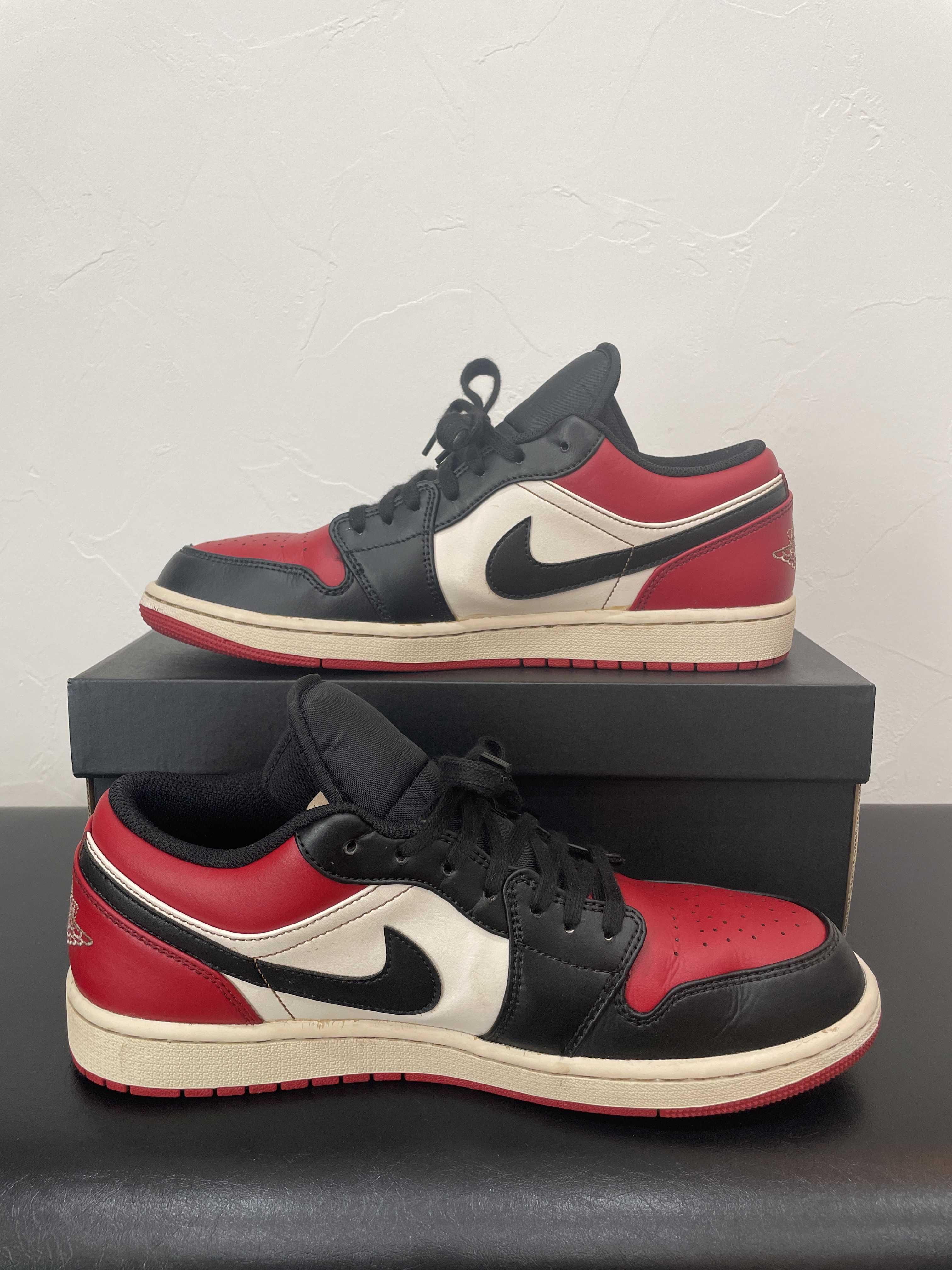 Nike Air Jordan 1 Low "Bred Toe"