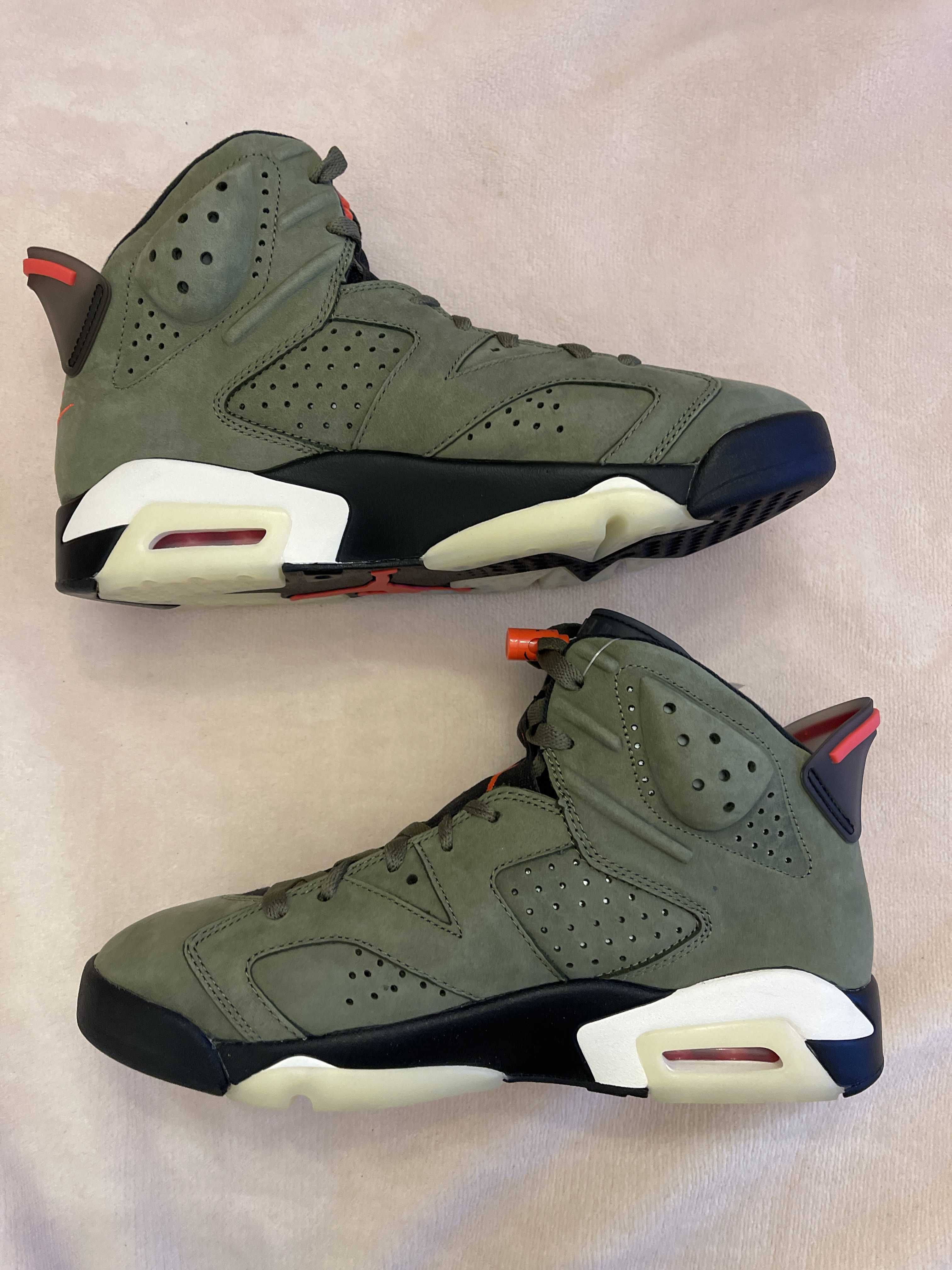 Travis Scott × Nike Air Jordan 6 Retro "Medium Olive"