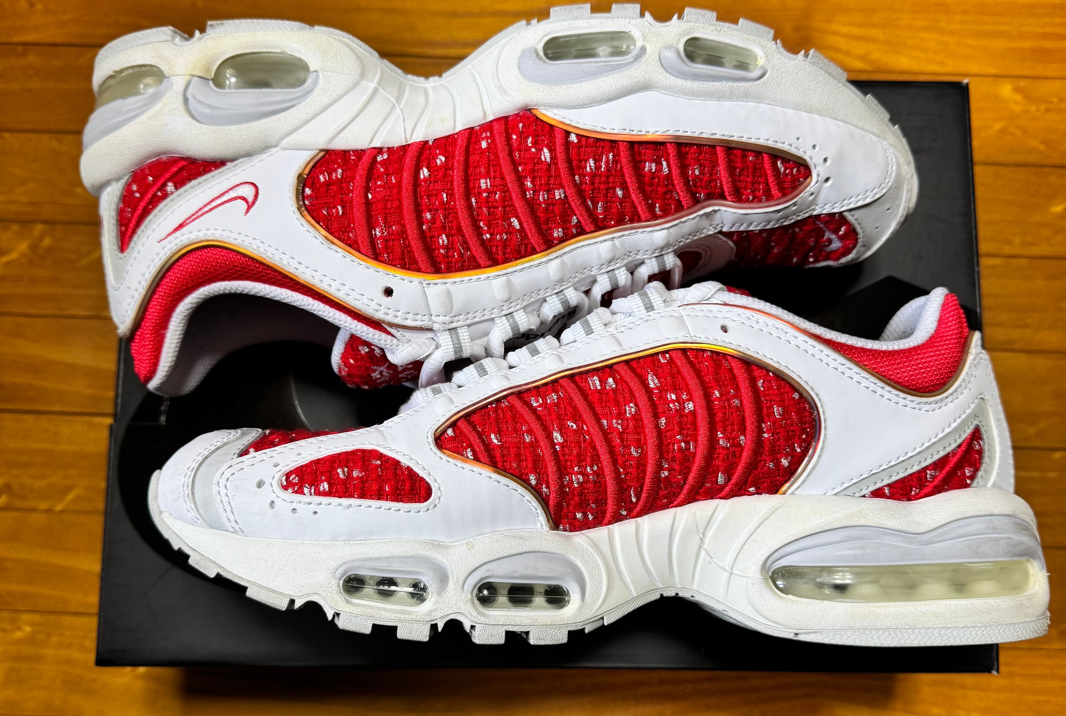 シュプリーム × ナイキ エアマックステイルウィンド4 "レッド"