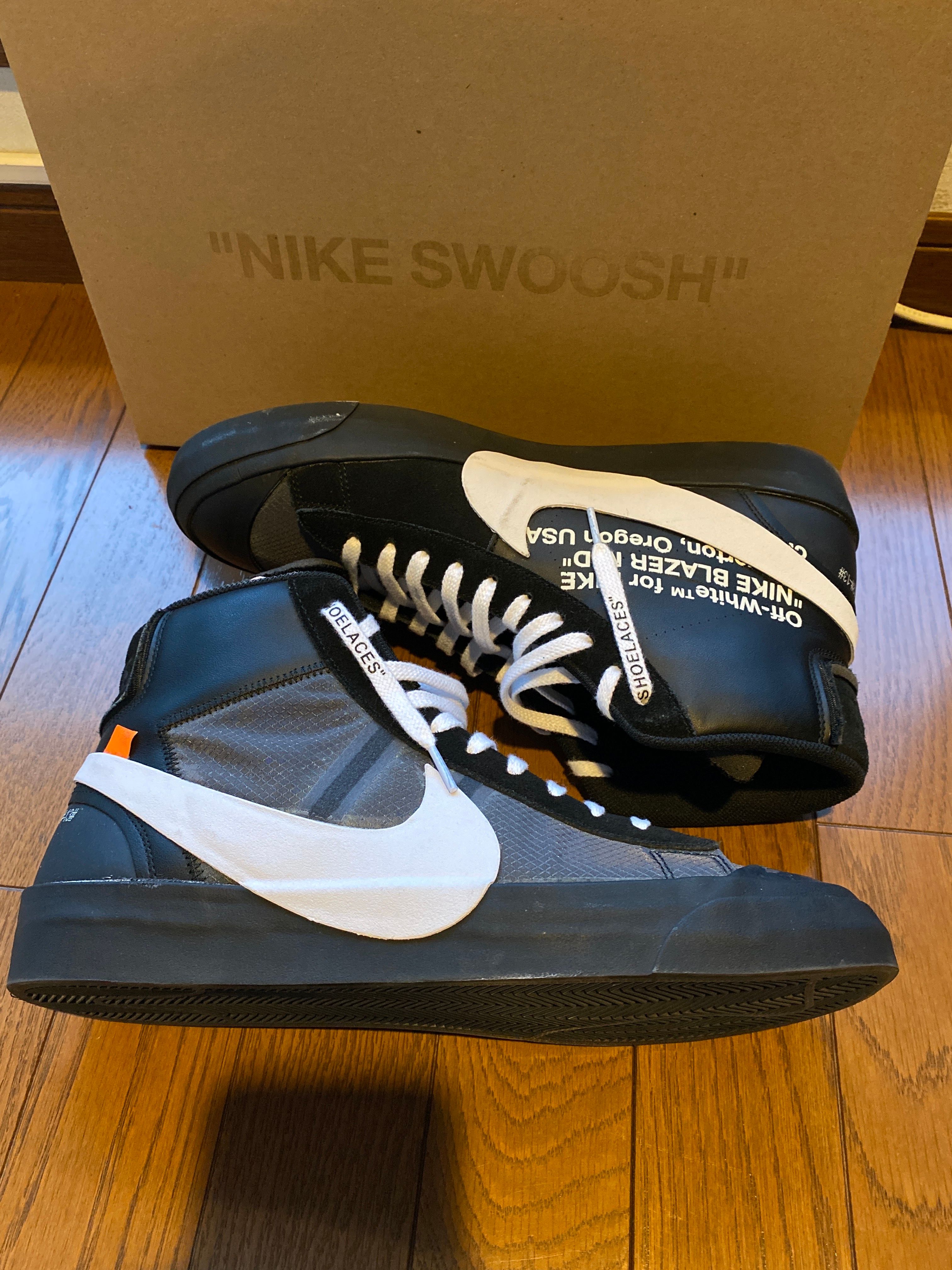 Off-White × Nike Blazer Studio Mid "Grim Reaper"