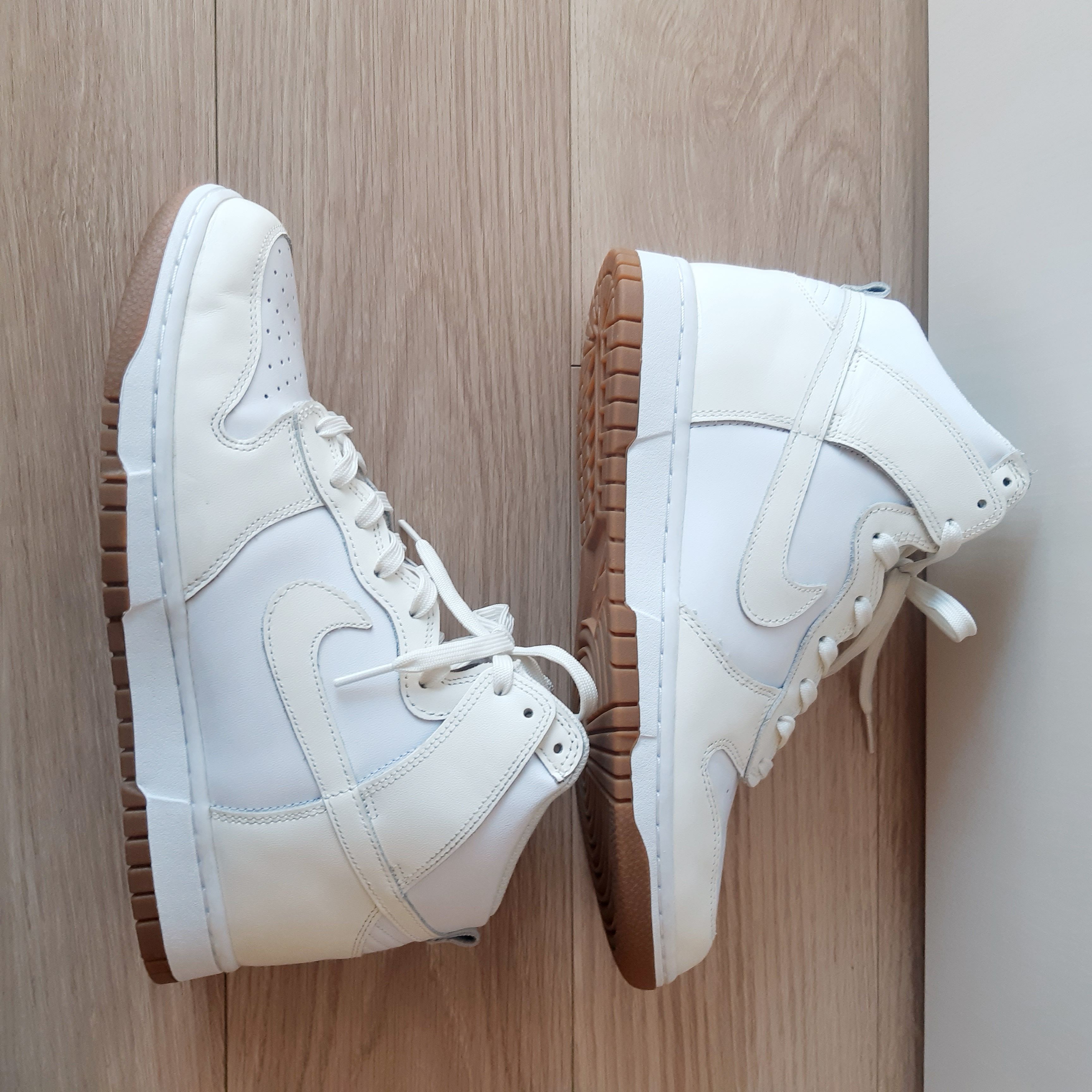 Nike Women's Dunk High "Sail/White-Gum"