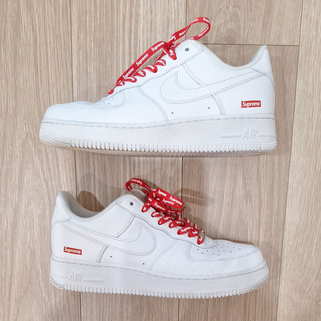 Supreme × Nike Air Force 1 Low "White"